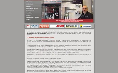 La plomberie du Ruisseau