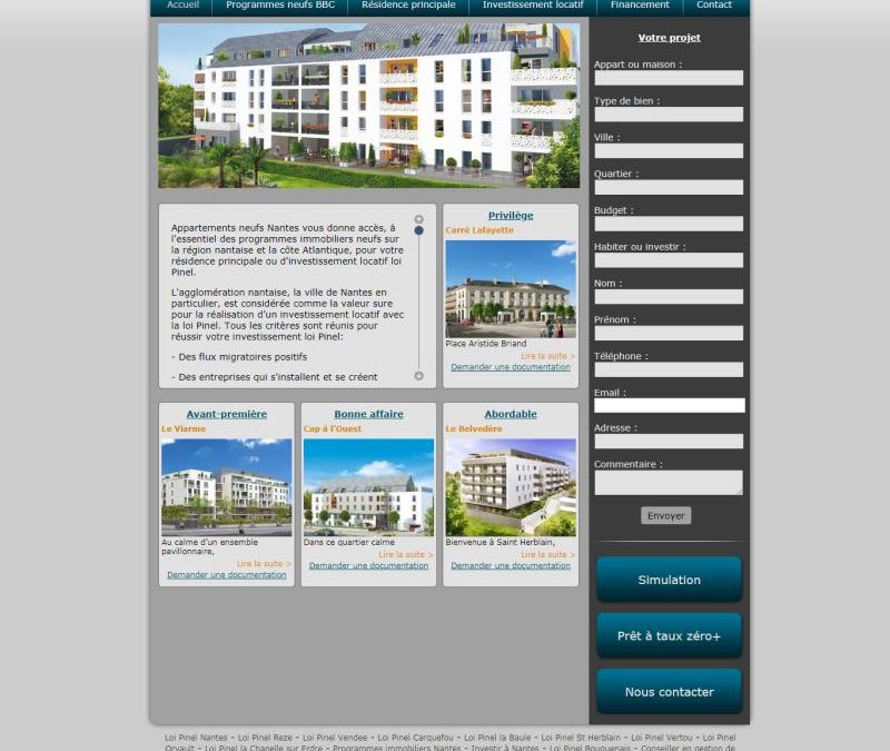 Appartements neufs Nantes